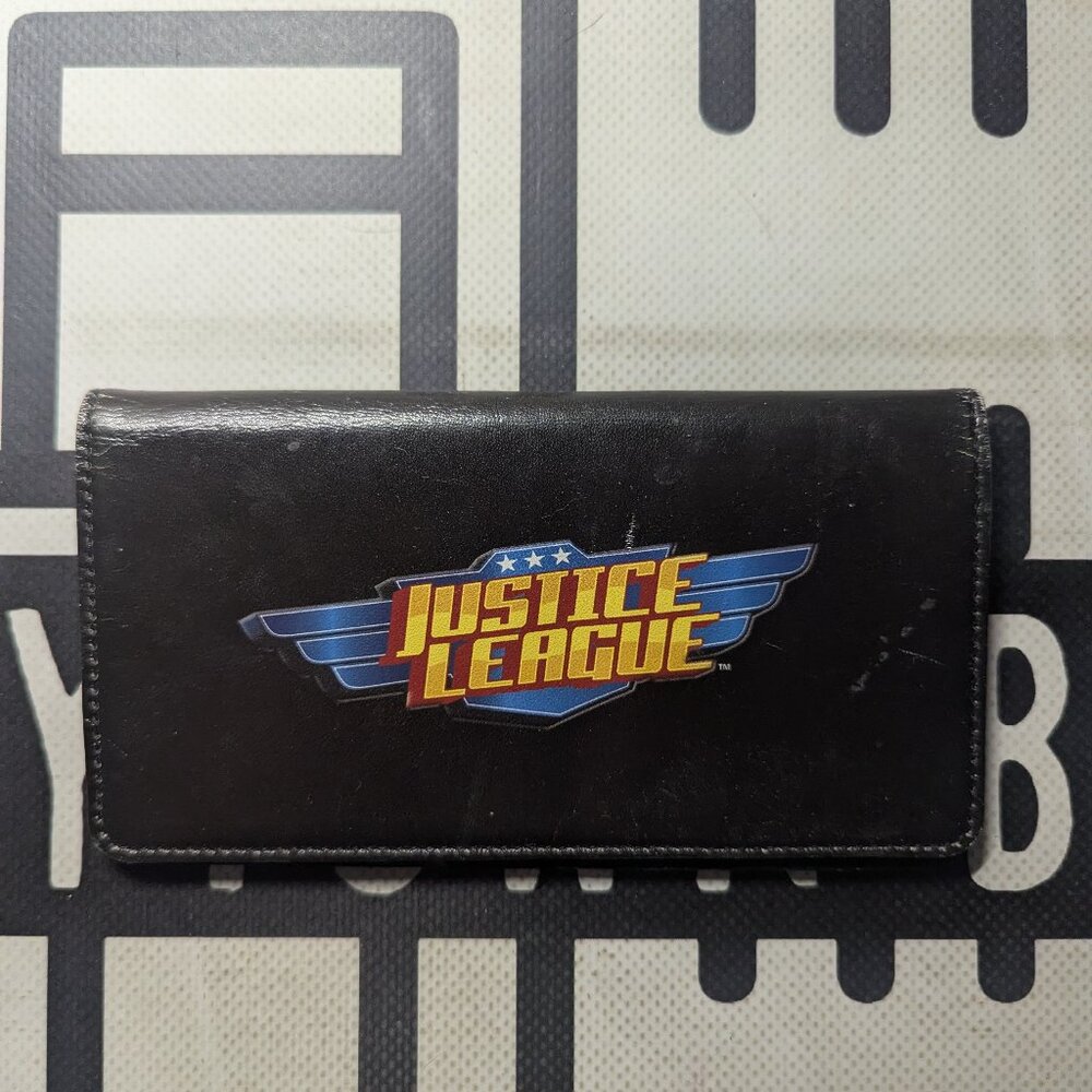 Justice League Checkbook Cover DC Comics - Used